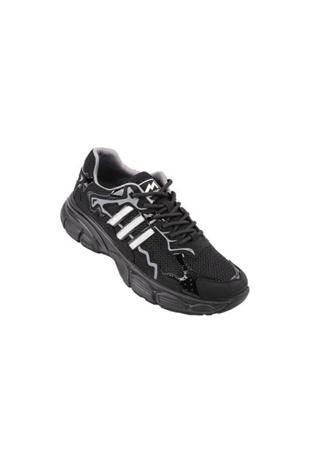19079 SİYAH GRİ SNEAKER AYAKKABI