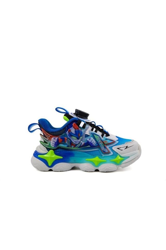 2206 Beyaz Mavi Çocuk Sneakers