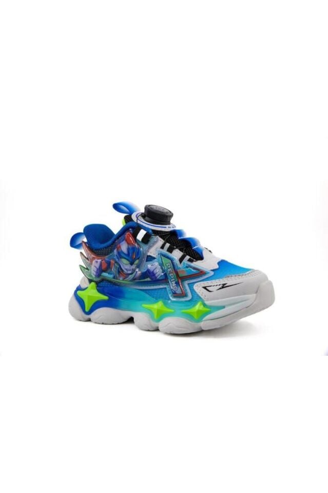 2206 Beyaz Mavi Çocuk Sneakers