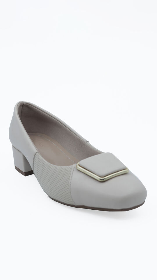 904 SHOES BEYAZ KISA TOPUK