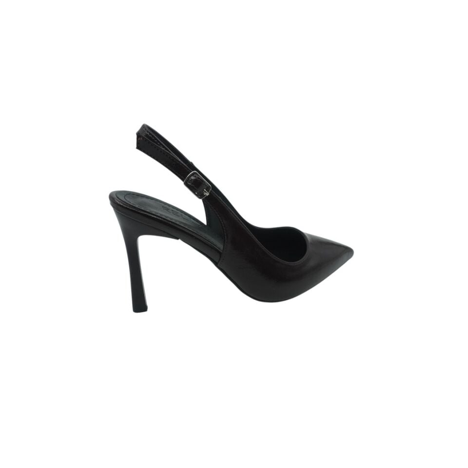 RELLA 105 KAHVE RUGAN STİLETTO